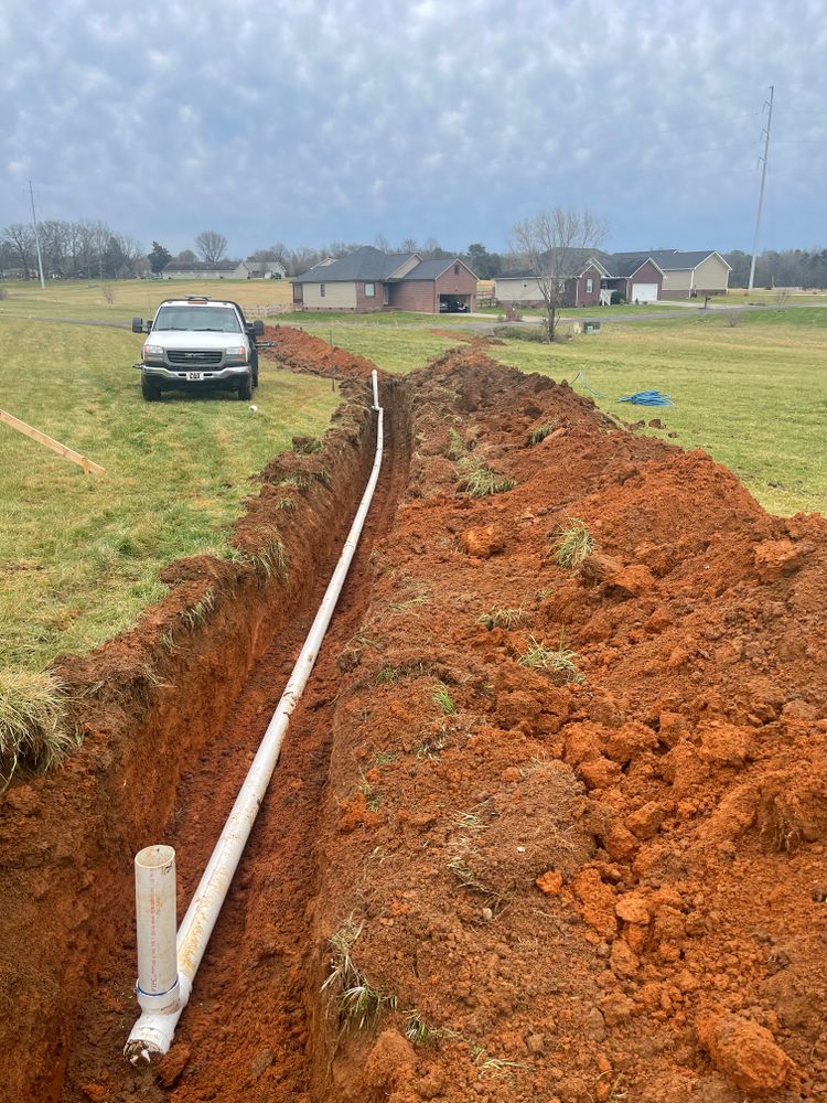 Our Sewer & Water Lines service ensures reliable, efficient installation and repair of essential home infrastructure, safeguarding your property's plumbing functionality with skilled precision and minimal disruption to your daily life. for Strange Excavating & Utilities in Lenoir City, TN