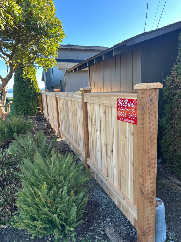 All Photos for McBride and Sons Fence in Camano, WA