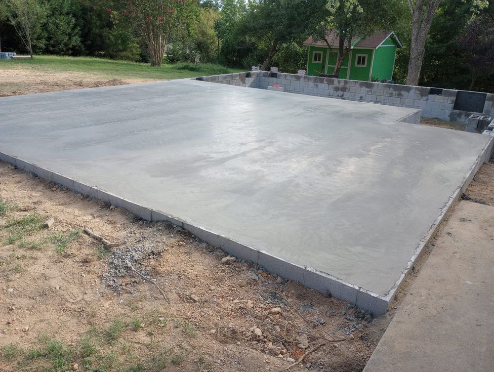 Concrete for Dream Team Concrete in Clarkville, TN