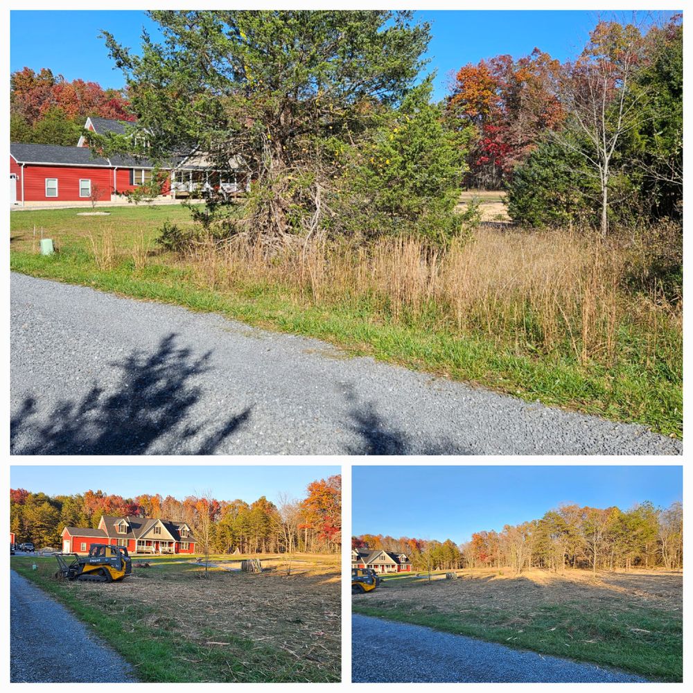 Forestry Mulching for A-Mayse-ing Mulching in Kents Store, Virginia