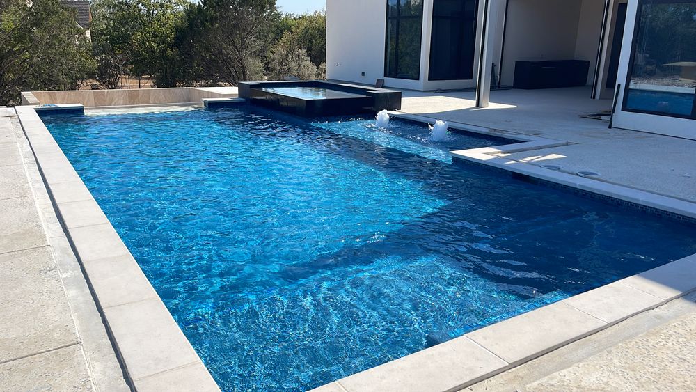 Residential Pools for JV Pool & Associates in San Antonio, Tx.