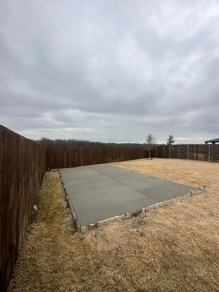 Our Concrete Slab Construction service ensures durable and level foundations, ideal for homes or extensions. With precision, quality materials, and skilled professionals, we provide a reliable base for your construction projects. for Texas Express Concrete in Dallas, TX
