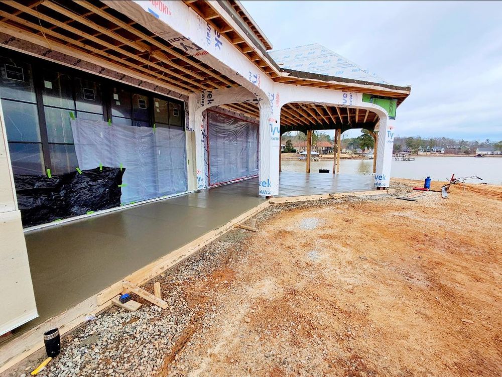 Concrete for T&J Concrete in Anderson, SC