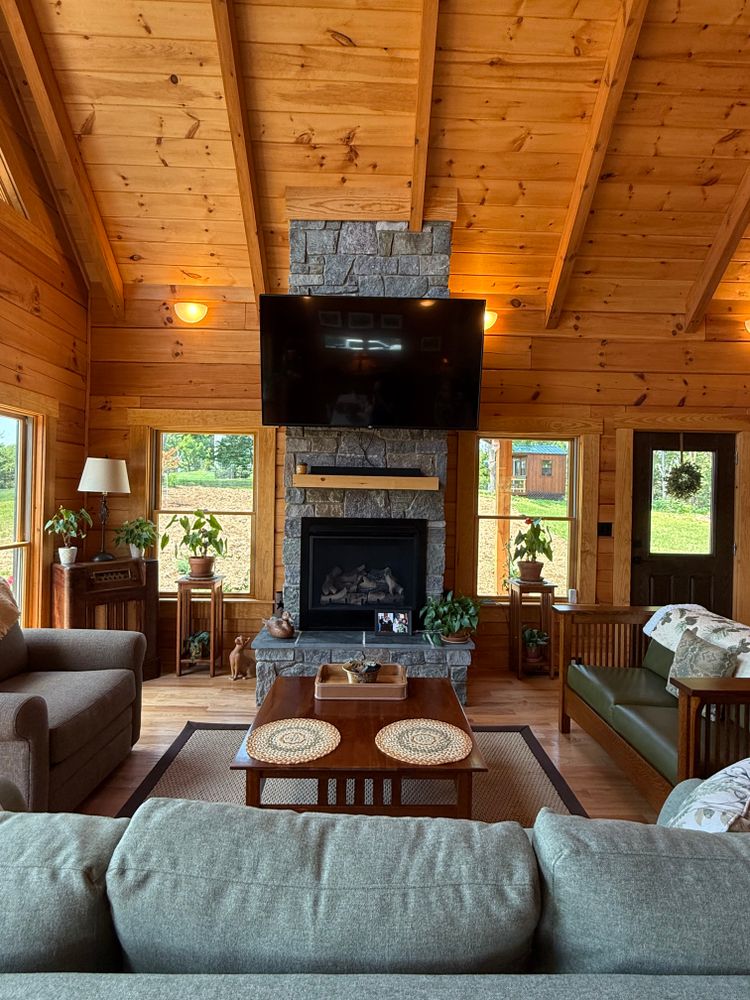 Interior Photographs for Rockbridge Home and Barns in Rockbridge County, VA