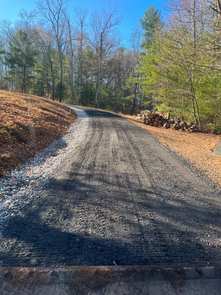 Grading for Schrock’s Land Management in Northern Virginia, Shenandoah Valley, VA