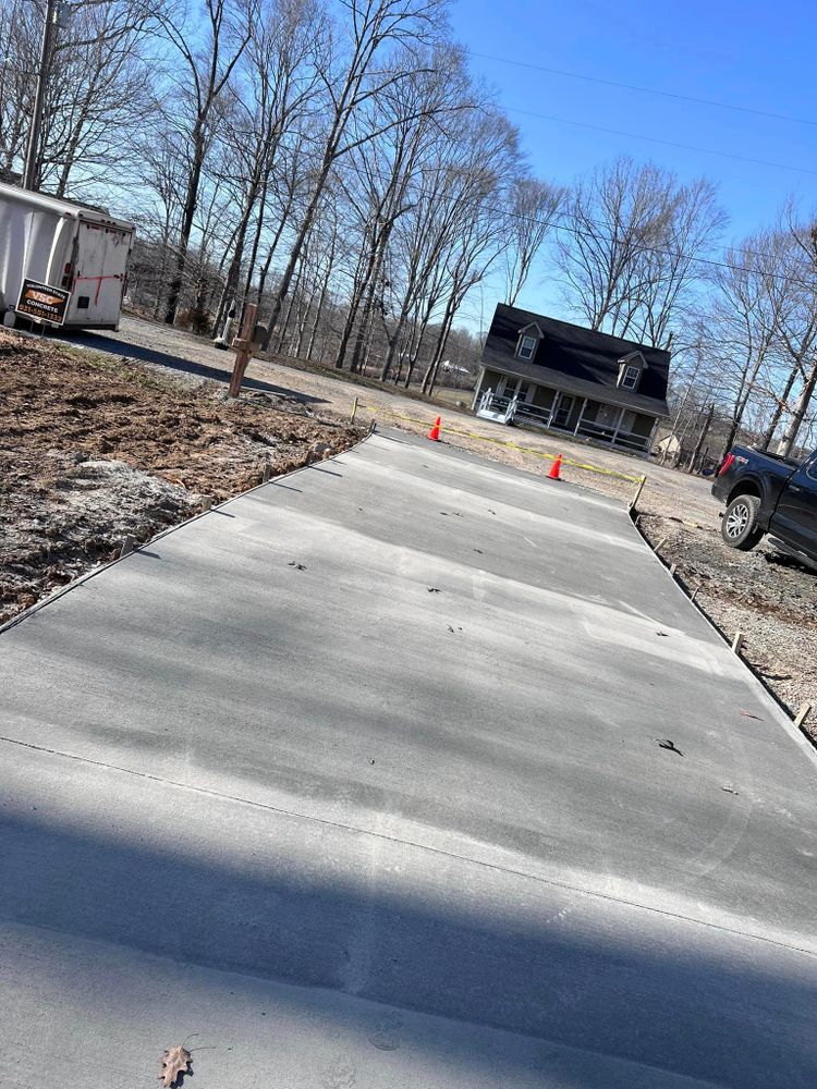 Our professional team specializes in expertly installing durable and visually appealing driveways and sidewalks to enhance the functionality and curb appeal of your home, adding value for years to come. for Volunteer State Concrete Inc  in Clarksville, TN