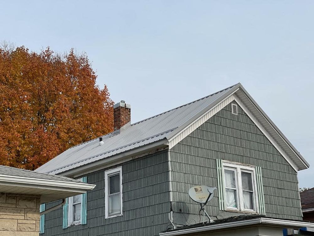 Our Roofing Repairs service provides prompt and professional solutions to fix any issues with your roof, ensuring a safe and secure home for you and your family. Trust us for quality workmanship. for Noah’s Metal Roofing LLC  in New Haven, IN