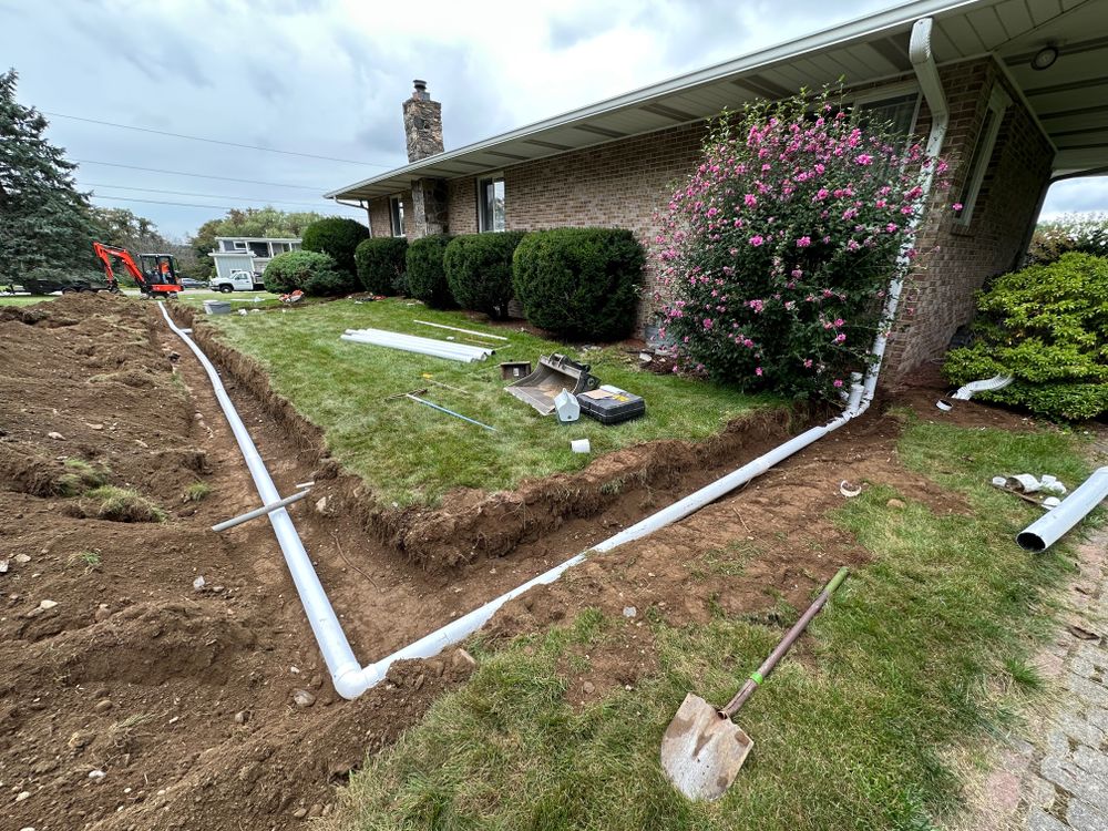 Drainage & Excavation for NK Landscaping LLC in Dutchess County, NY