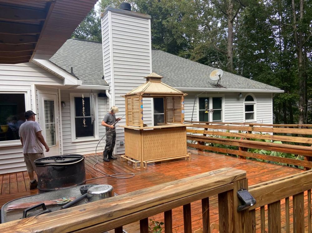 Deck and Patio for H2Whoa Pressure Washing, Gutter Cleaning, Window Cleaning in Cumming, GA