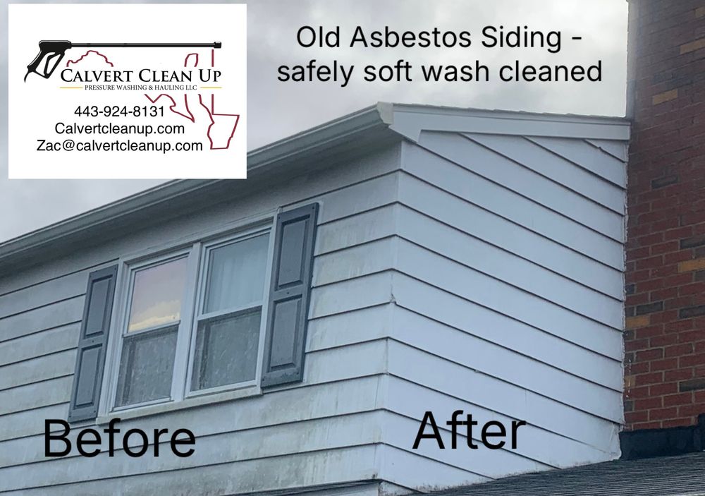 Soft Washing for Calvert Clean Up, Pressure Washing & Hauling LLC in Pasadena, MD
