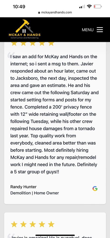 All Photos for McKay & Hands in Mineral Wells, TX