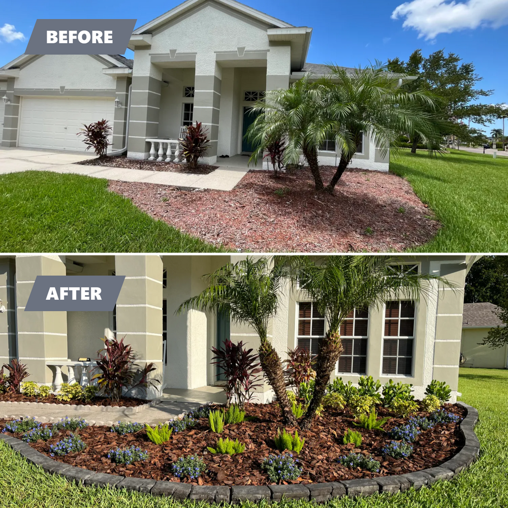 Landscape Design and Installation for Verimay's Garden and Landscaping in Hillsborough County, FL