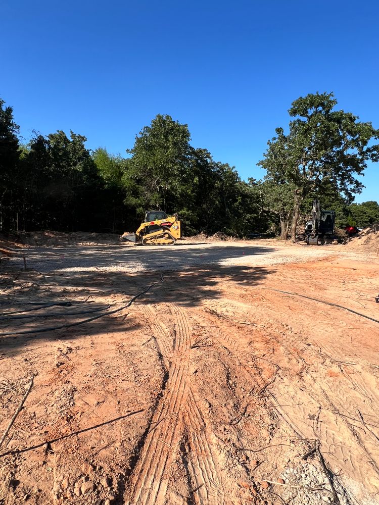 Our Leveling service ensures your property is properly graded and leveled, creating a stable foundation for future projects. Trust our experienced team to achieve precise results that meet your needs. for 365 Excavation & Land Solutions in Oklahoma City, OK