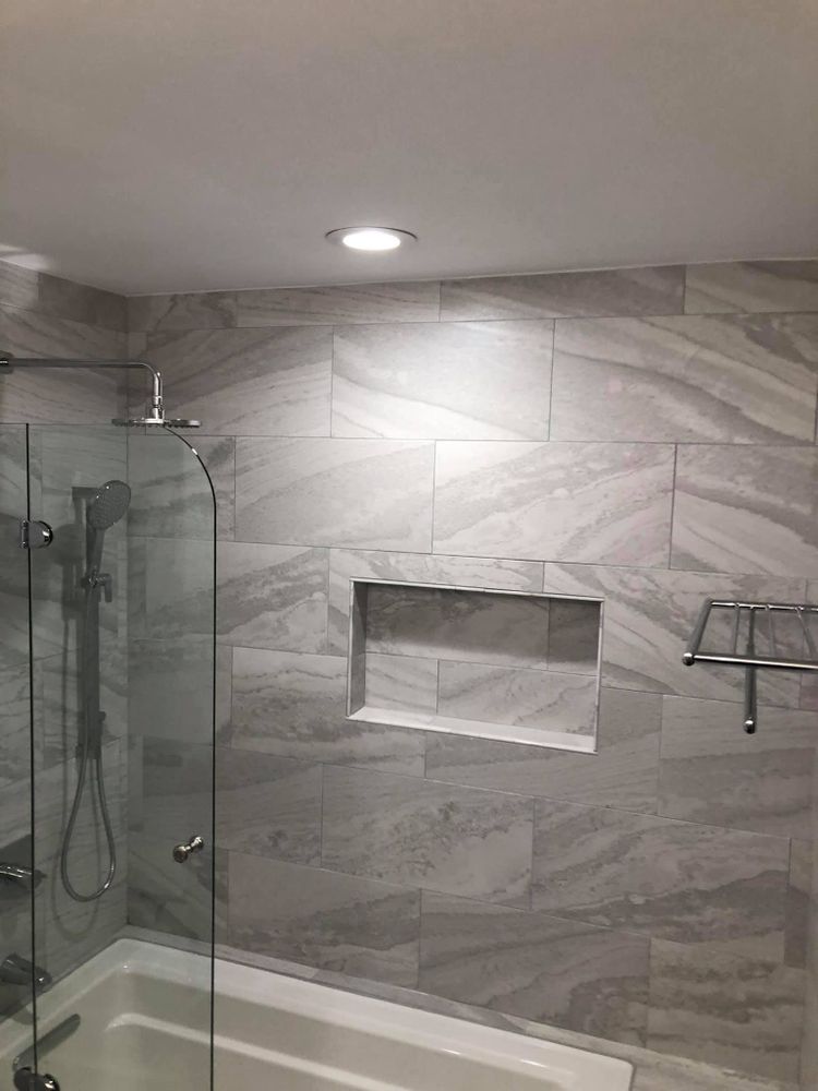 Our expert tiling service enhances your home with precision and style, offering a wide selection of tiles to transform any space into a beautiful, durable surface that perfectly suits your aesthetic preferences. for FAZIO Construction in New Milford, CT