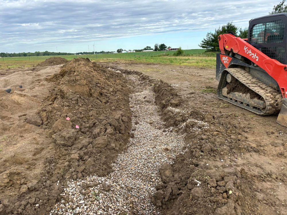 Excavating for East Central Contractors in Lynn, IN