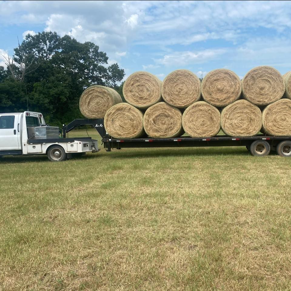 Our Hay Baling service offers efficient, high-quality baling for homeowners with large properties, ensuring well-packaged hay that's perfect for livestock or storage. We provide reliable and timely solutions tailored to your needs. for Mohon Mowing & Fence in Gladewater, TX