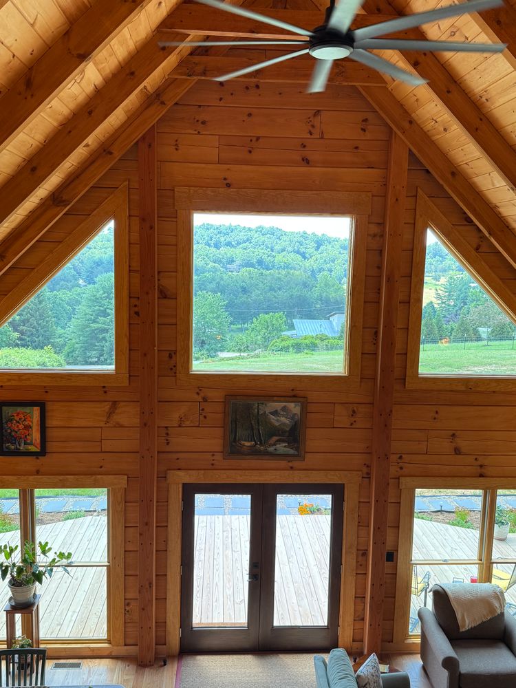 Interior Photographs for Rockbridge Home and Barns in Rockbridge County, VA