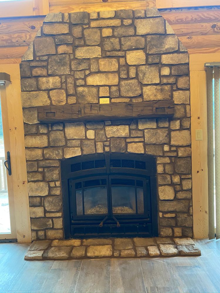 Fireplaces for Hunt Stone & Fireplace in Huntington, TX