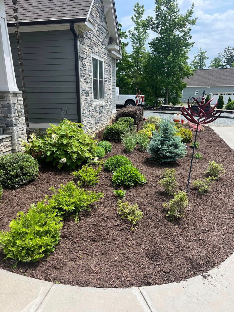 Our commercial landscaping services transform your outdoor space with expertise, creativity, and attention to detail. Enhance your property's curb appeal and create a welcoming environment for visitors. for KM Landworks in Moncure ,  NC