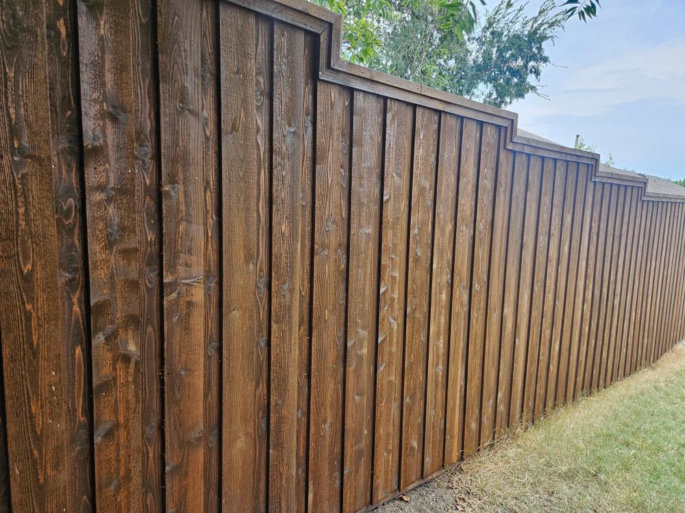 All Photos for Armor Fence Staining in Highland Village, TX