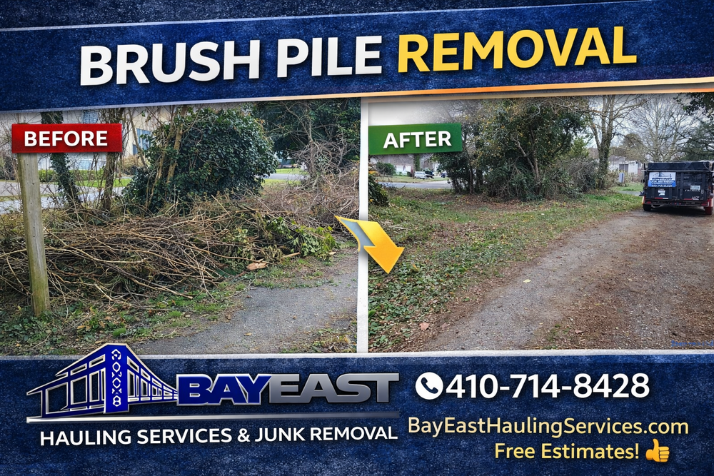 Junk Removal for Bay East Hauling Services & Junk Removal in Grasonville, MD