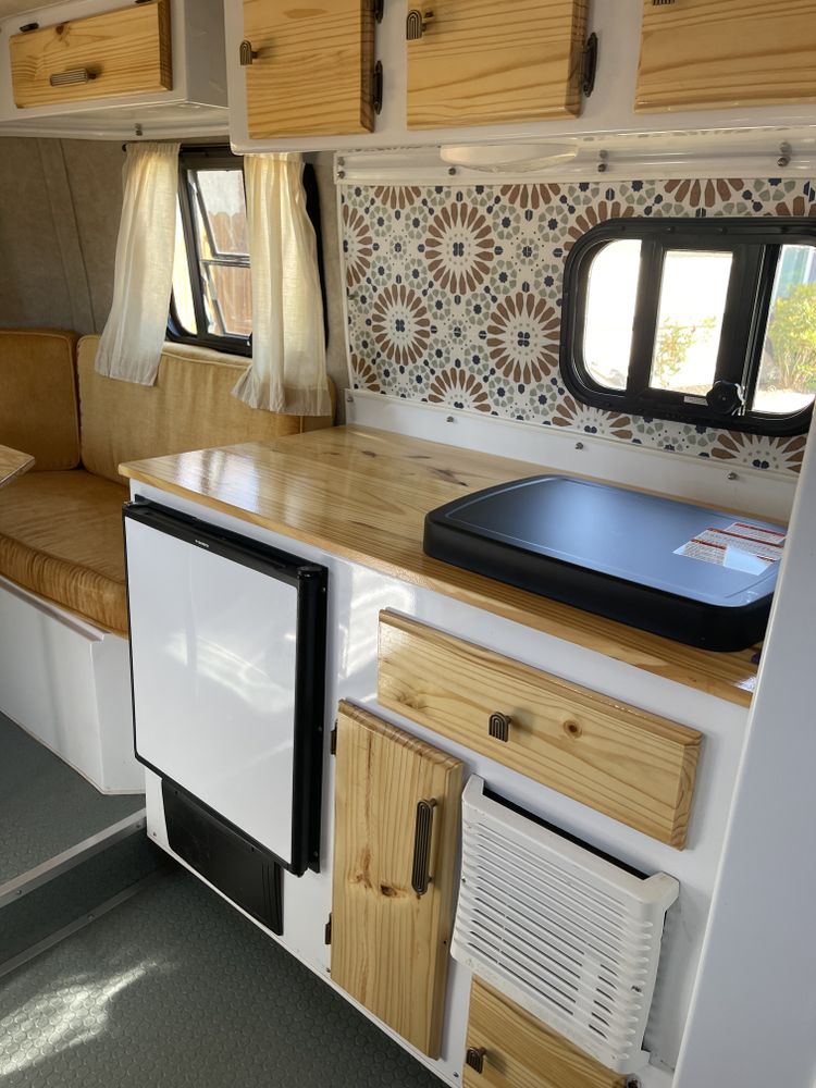 Scamp Travel Trailer for Mauka to Makai RV Renovations in Los Angeles, CA