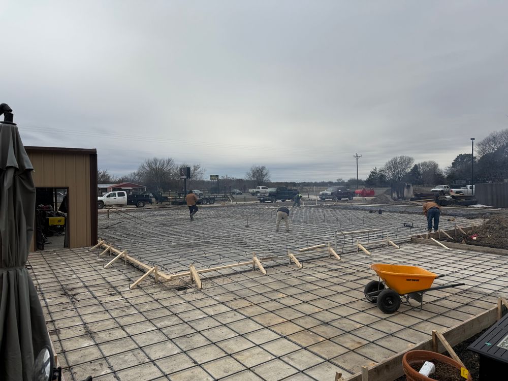 Concrete for BR Construction LLC in Corsicana, TX