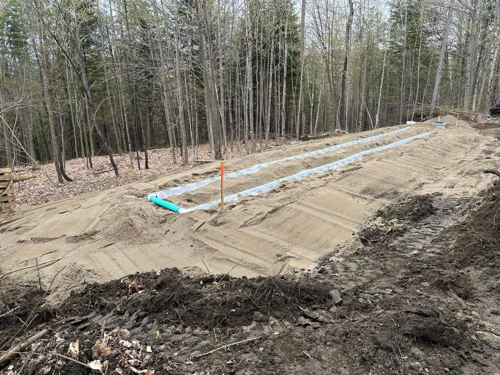 Dirt Work for TBC Custom Trades in West Burke, VT