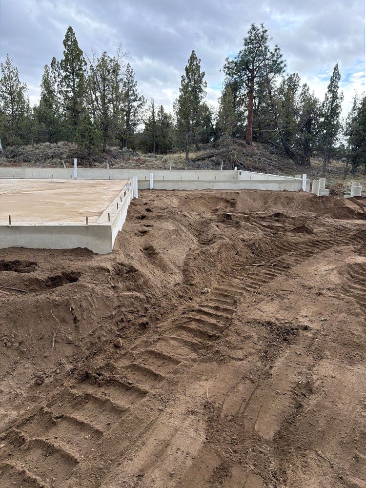 Foundation for TJR Concrete and Construction in Bend, OR
