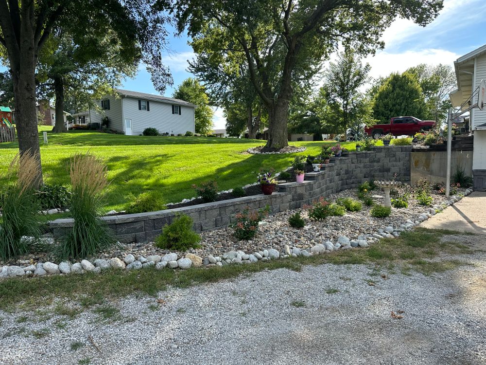 Hardscaping for Thomas' Lawn Care in Maryville, MO