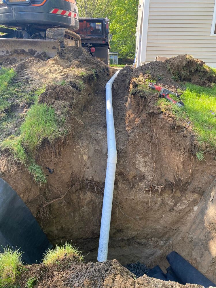 Our Sewer & Water Lines service ensures efficient and reliable installation or repair, using advanced techniques to safeguard your home's plumbing infrastructure while minimizing disruption and maintaining property integrity. for Davis Services LLC in Bethany, CT