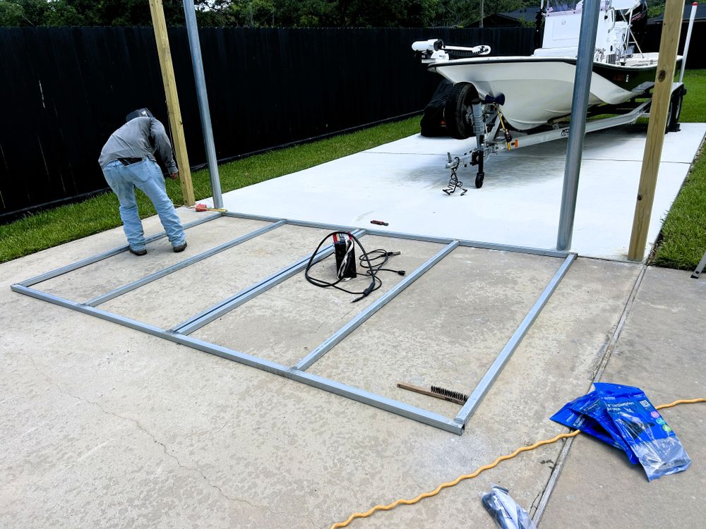 Concrete Work for Sunset Coastal Innovations in Galveston County, TX