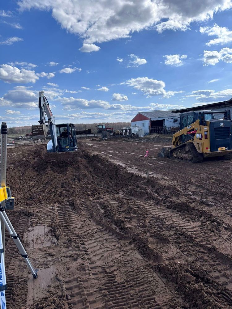 Our Site Preparation service ensures your property's readiness for construction by providing expert land clearing, grading, and groundwork solutions that lay a solid foundation for any building project with efficiency and precision. for B & M Land Management in Green Bay, WI