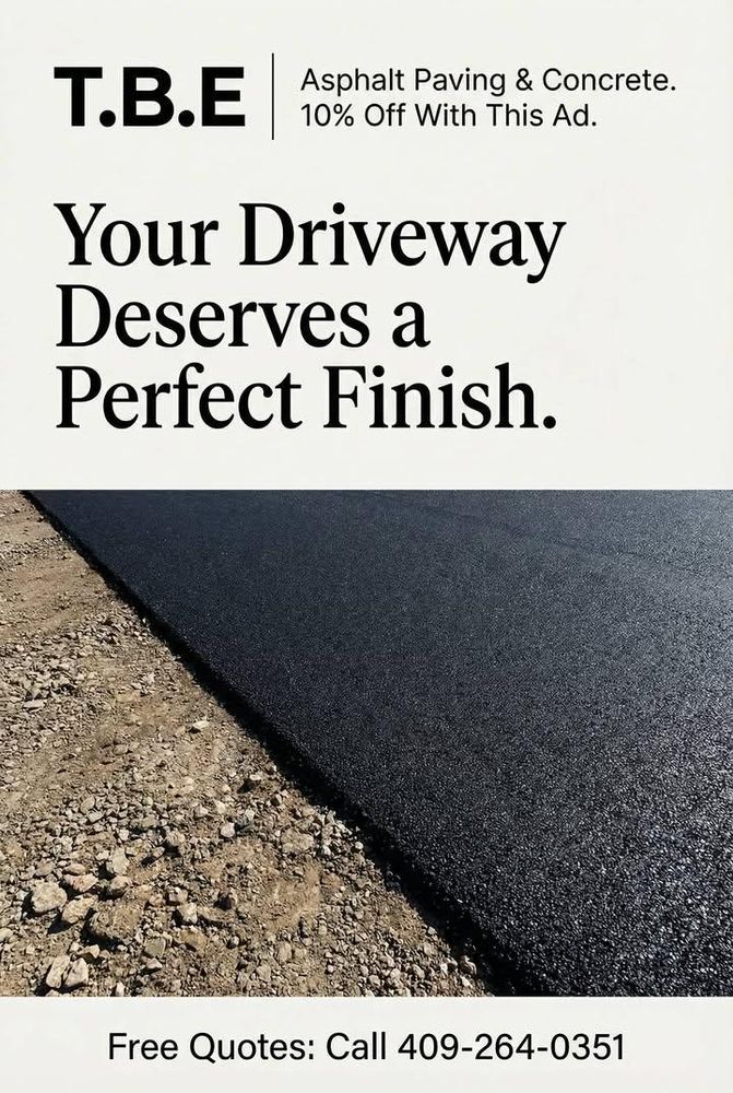 All Photos for T.B.E Asphalt Paving in Spring, TX