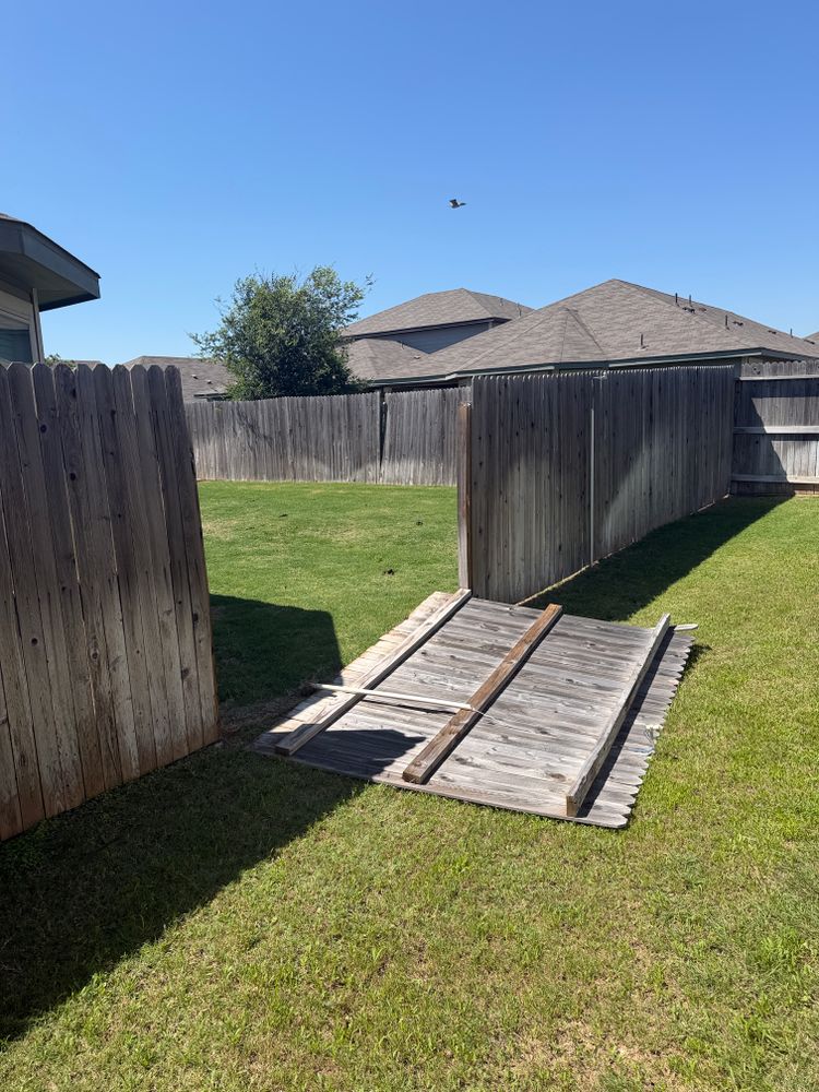 Fencing for HDR Construction in New Braunfels, TX