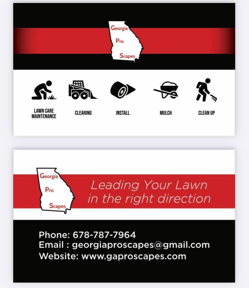 Landscape Design for Georgia Pro Scapes in Cumming, Georgia