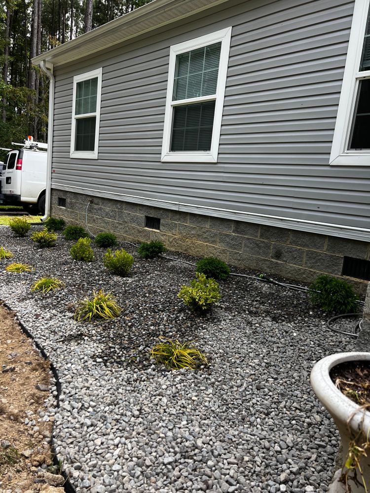 Landscaping for KM Landworks in Moncure ,  NC