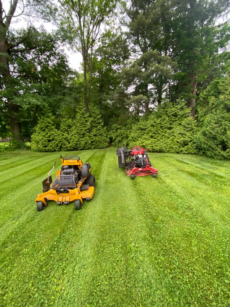 Mowing for Stevenson Property Maintenance in Cheshire, CT
