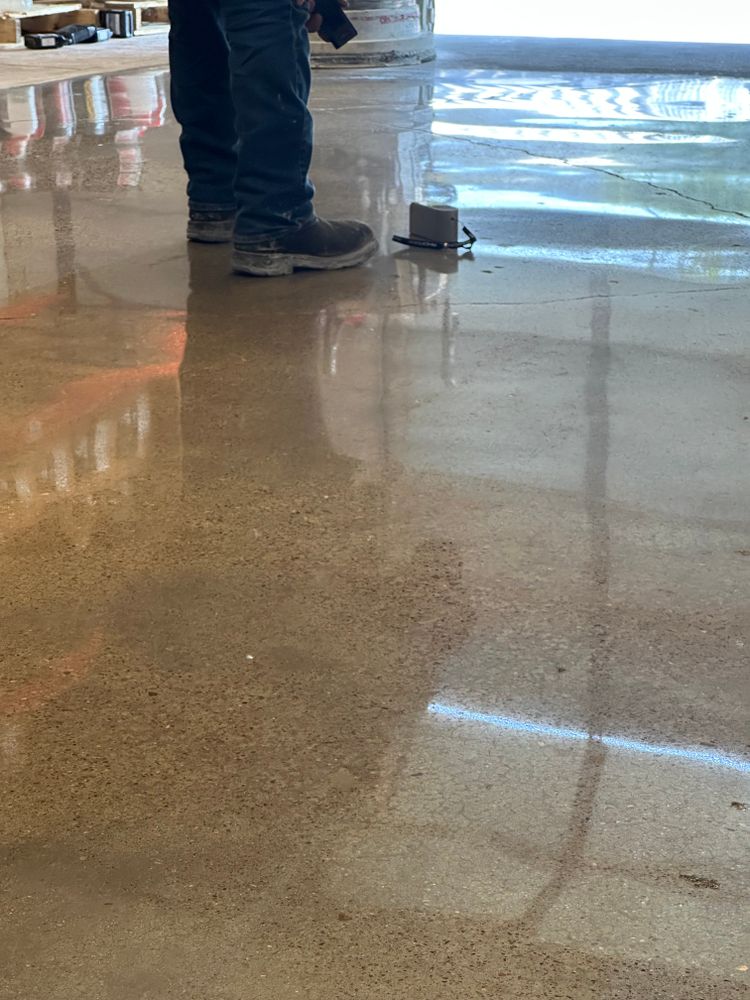 Polished Concrete  for Texas Curb N Borders in Houston, TX