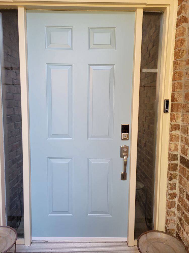 Exterior doors paint  for Bocanegra Painting  in Savannah, GA