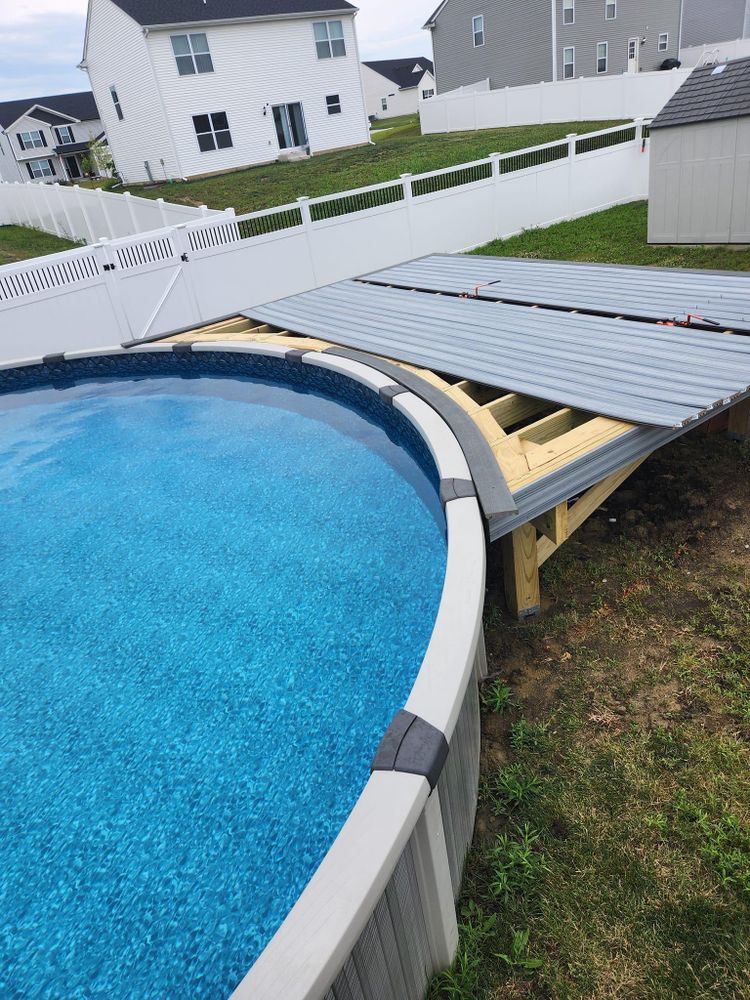 Pool Decks for Mitchell Builders LLC in Lake County, IN