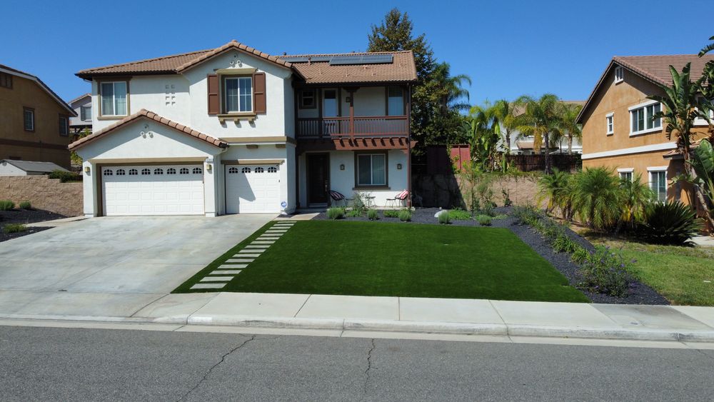 Drone Photos for Aidan Jade Landscaping in Riverside County, CA