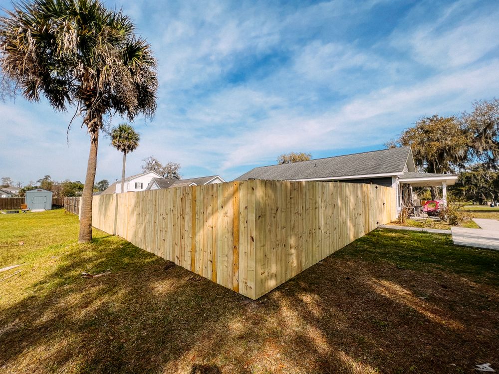 Enhance your property's security and aesthetics with our professional fence installation service, offering expert craftsmanship, quality materials, and personalized designs to meet your specific needs for durable and beautiful fencing solutions. for Property Preservation SC in Beaufort, SC