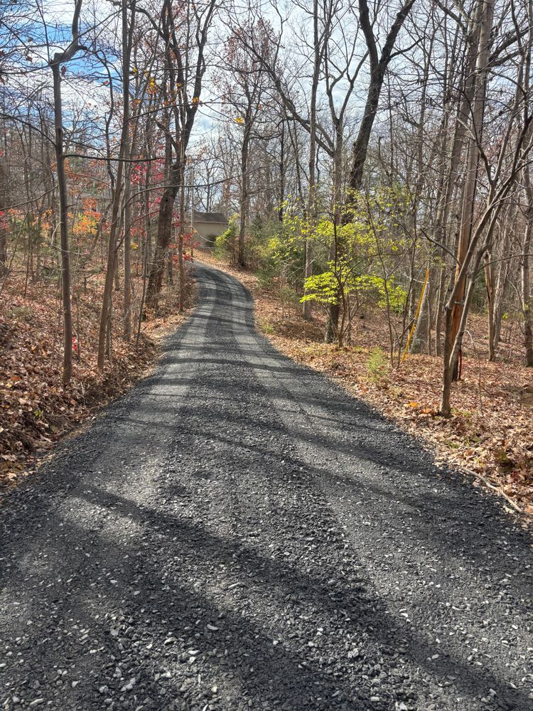 Grading for Schrock’s Land Management in Northern Virginia, Shenandoah Valley, VA