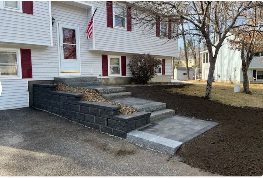 Stairs for Martin's Landscaping & Construction in Manchester, NH