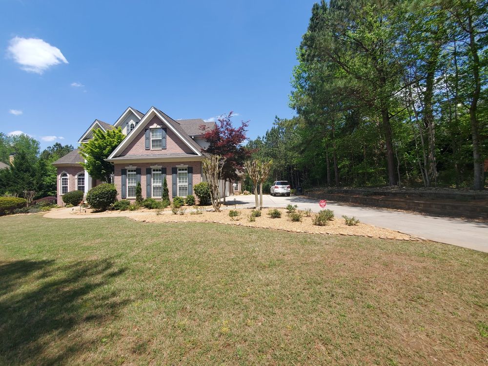 Mulch Installation for Zambrana Landscaping in Cobb County, GA