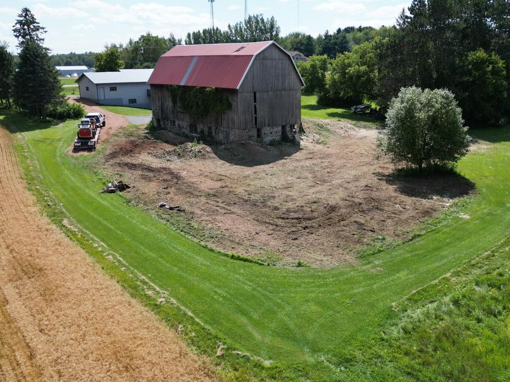 Land Clearing for Brush Busters in Wausau, WI