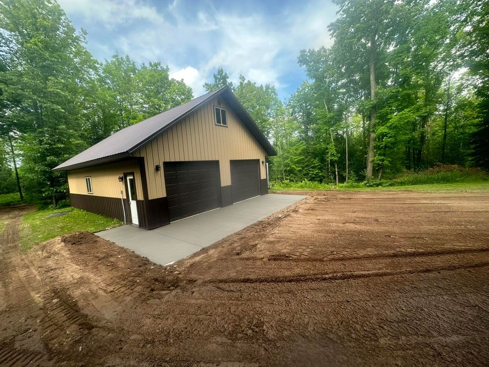 Our concrete services provide durable, high-quality solutions for your home's driveways, patios, and foundations. With expert craftsmanship and premium materials, we enhance both functionality and aesthetic appeal to meet your specific needs. for B Sidenbender Landscaping in Kennan, WI