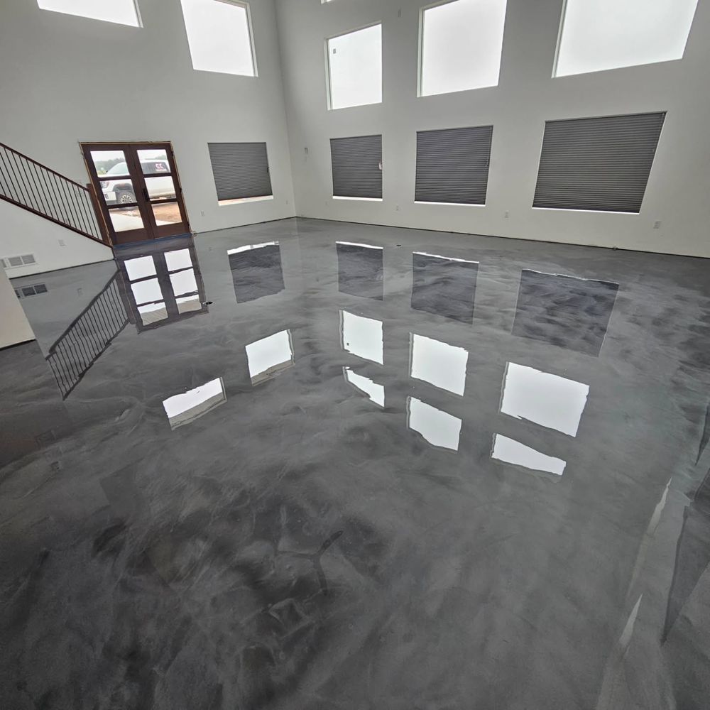 Metallic Epoxy Floors for Custom Concrete Coatings in Battle Lake, MN