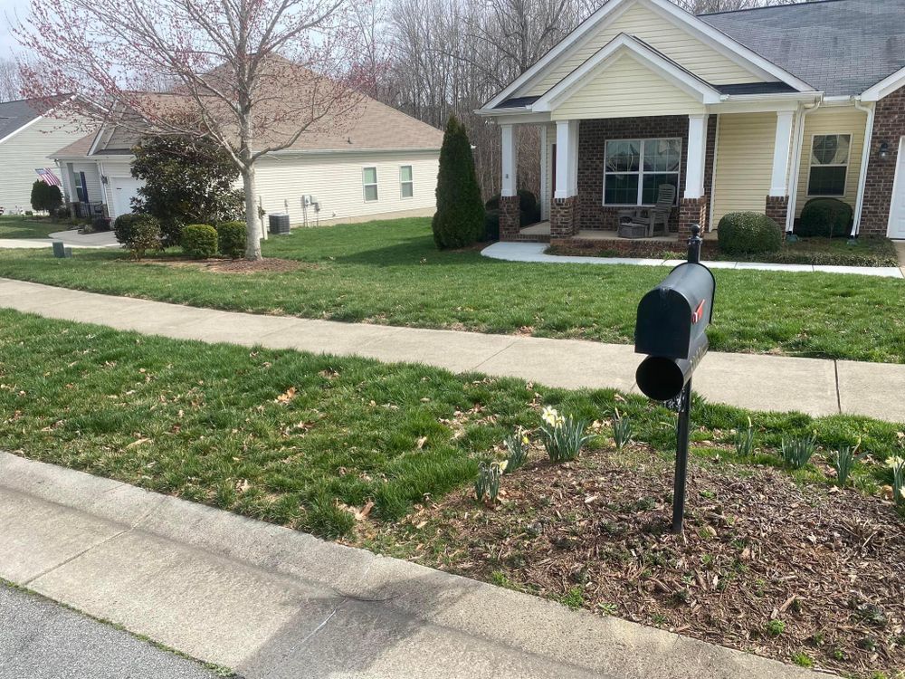 Mulching for America's Top Pick Lawn & Landscaping in Gastonia, NC